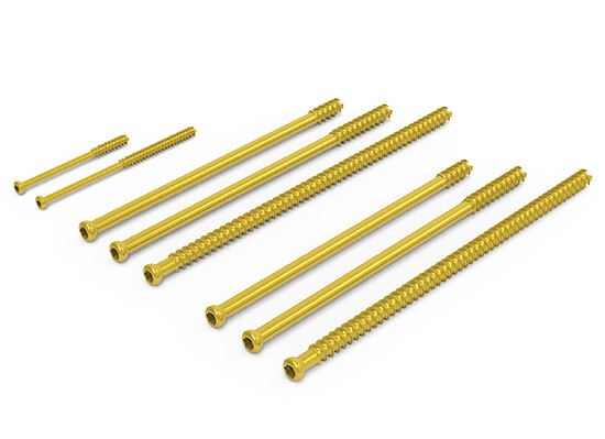 6.5 mm and 7.3 mm Cannulated Screws