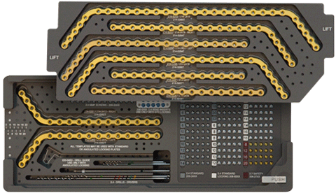 2.4 mm Reconstruction Organizer Block